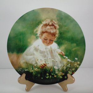 Spring Innocence Plate Donald" Spring Innocence" Wonder of Childhood Plate Col.